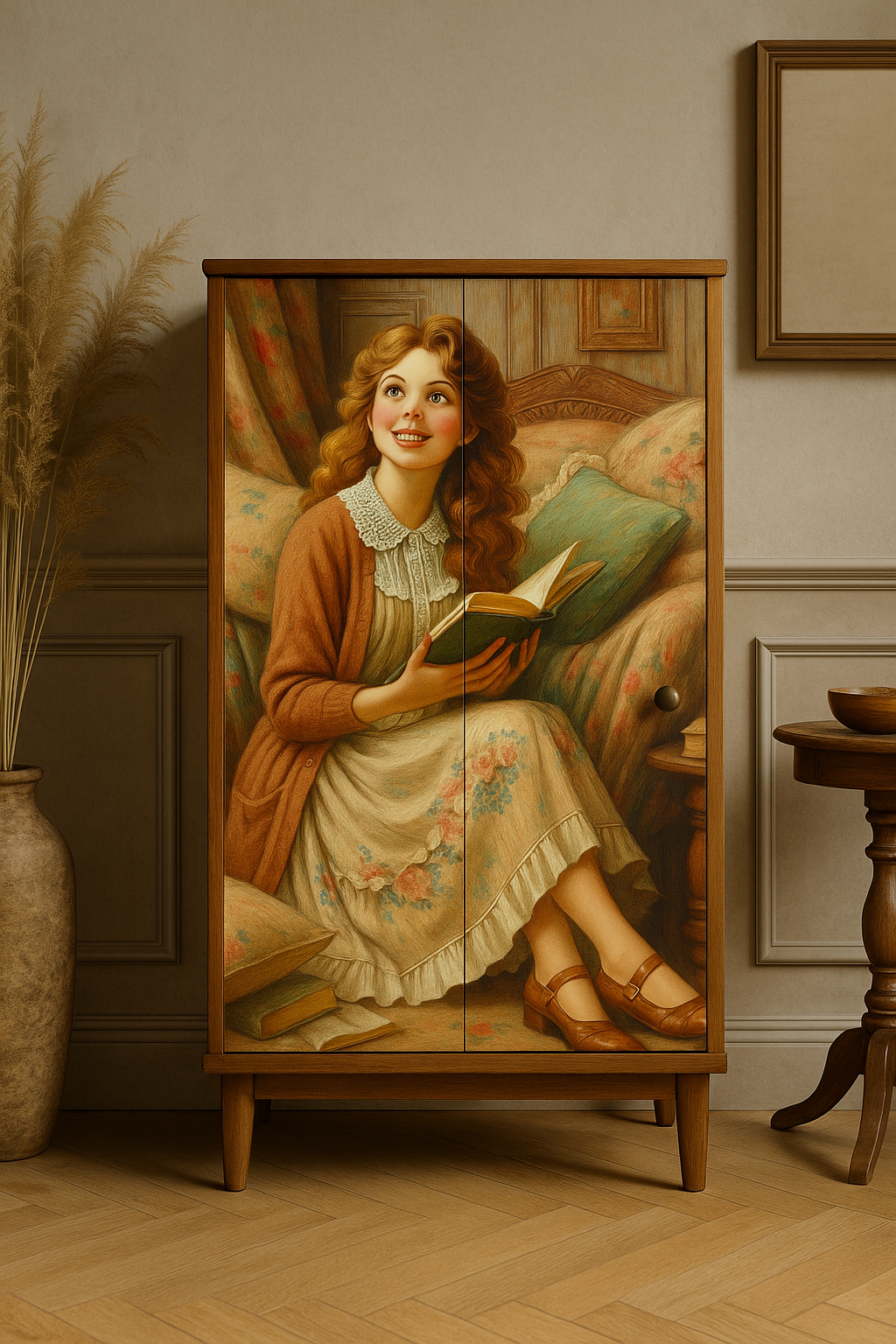 The Story Keeper - A1 size large Decoupage Paper