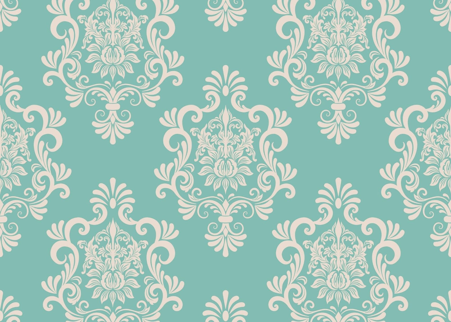 Damask - set of 3 repeat pattern decoupage paper