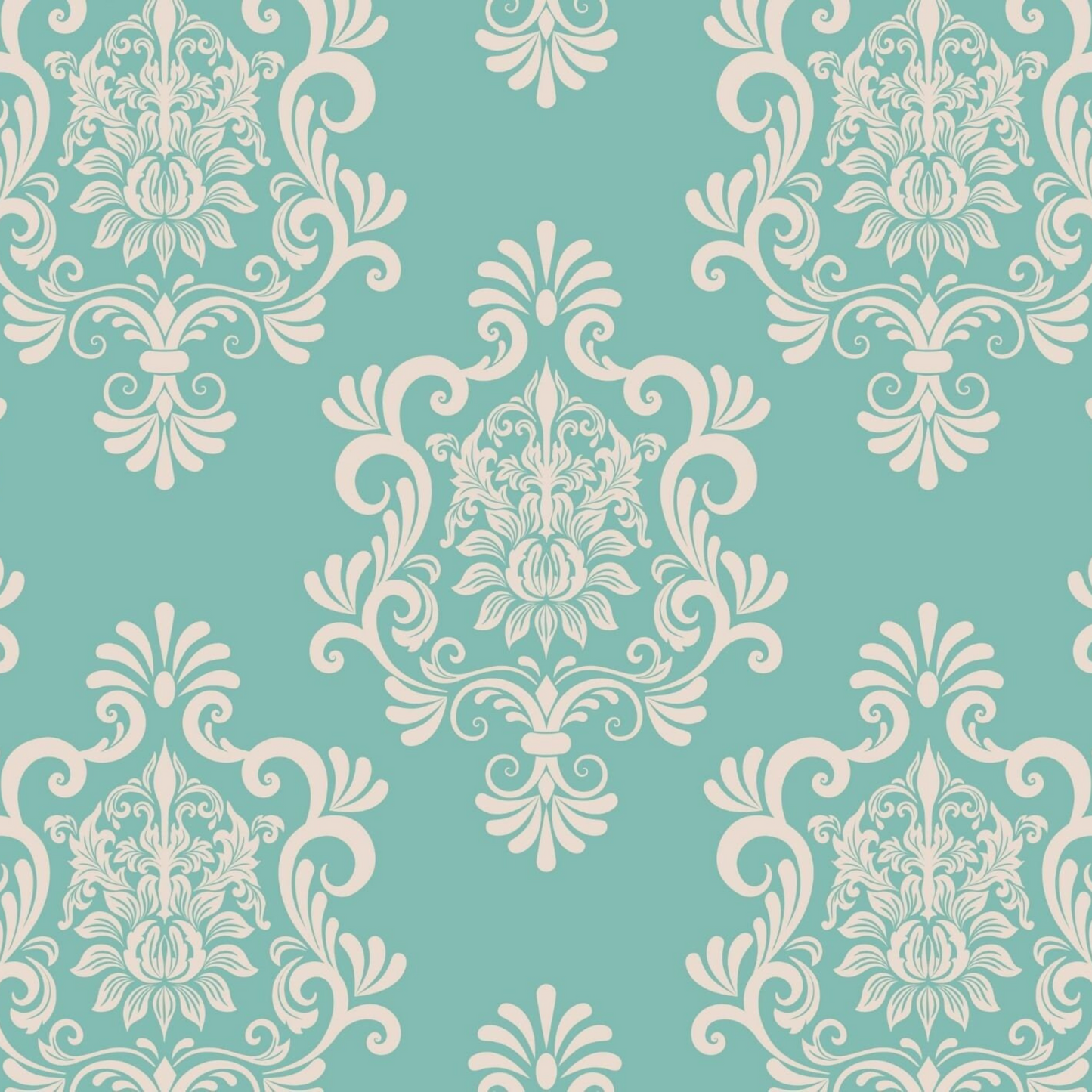 Damask - set of 3 repeat pattern decoupage paper