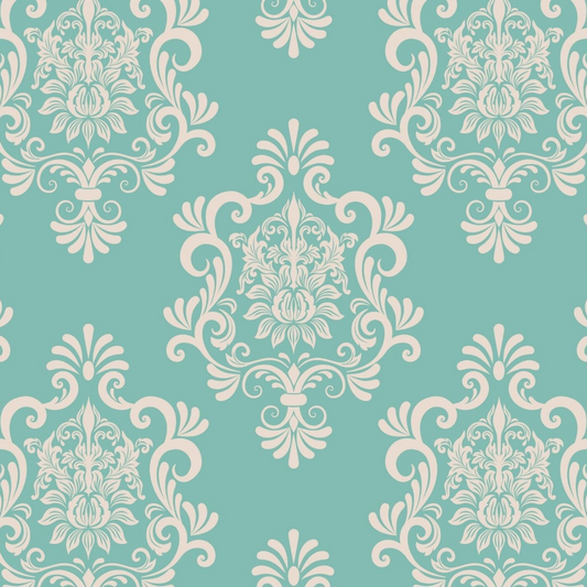 Damask - set of 3 repeat pattern decoupage paper