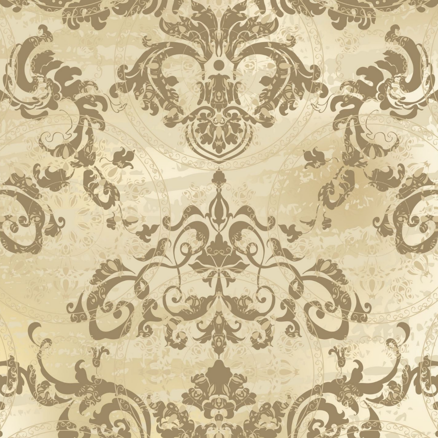 Sepia Boroque - set of 3 repeat pattern decoupage paper