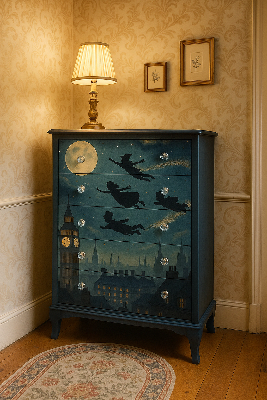 Peter Pan - A1 size large Decoupage Paper