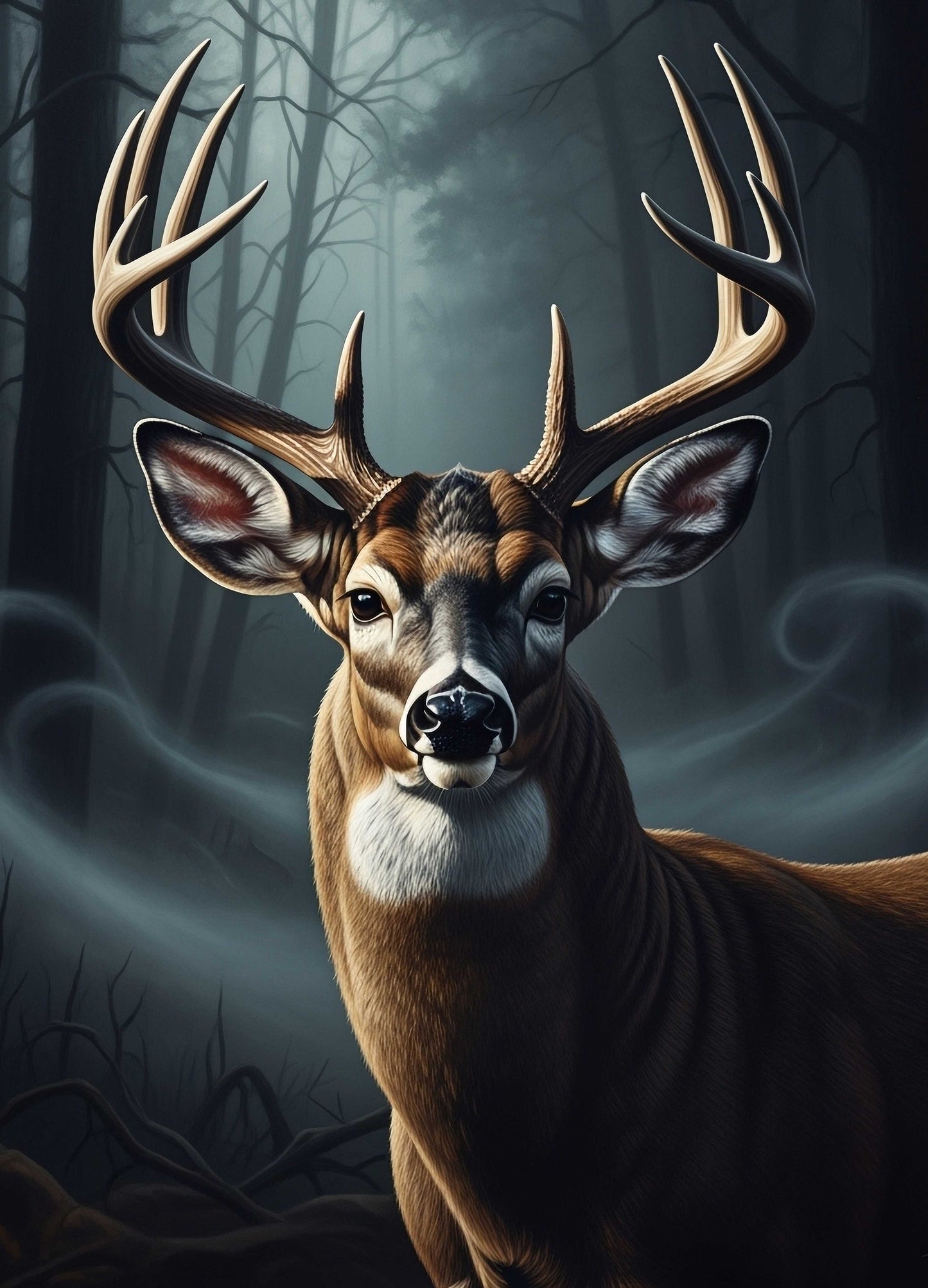 Deer - A1 size large Decoupage Paper