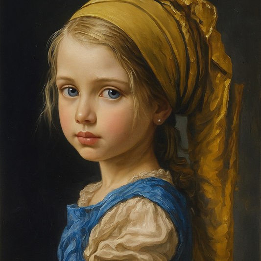 Gold Scarf - A1 size large Decoupage Paper