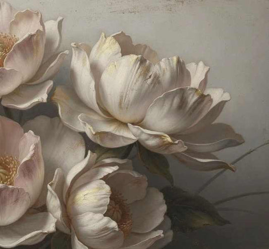 Ivory Dusk - A1 size large Decoupage Paper