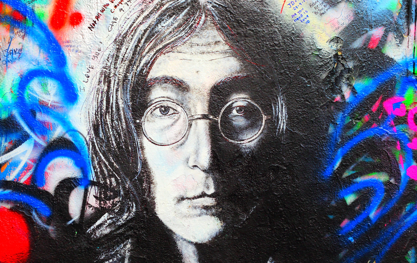 Lennon - A1 size large Decoupage Paper