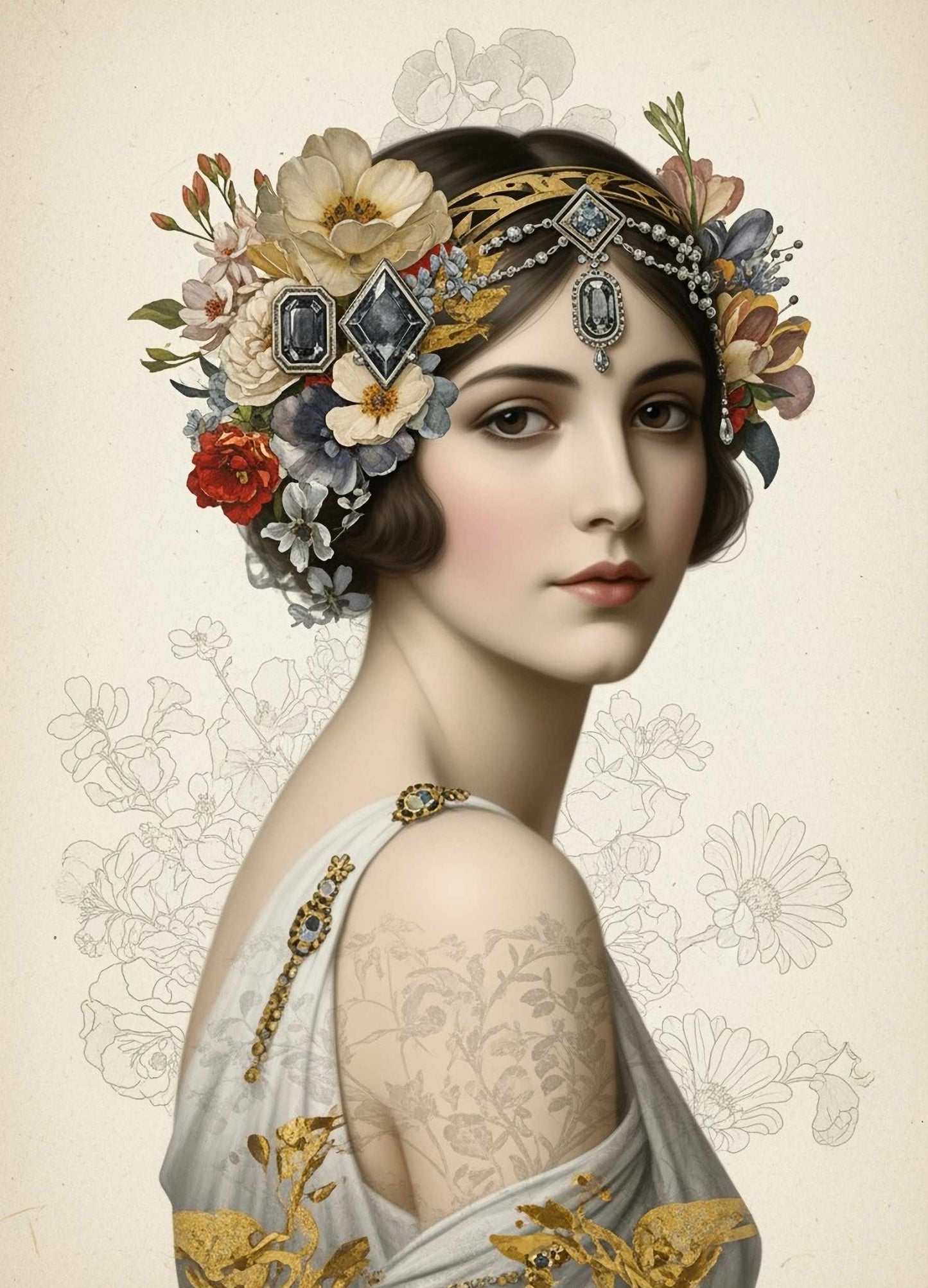 Still- A1 size large Decoupage Paper