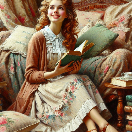 The Story Keeper - A1 size large Decoupage Paper