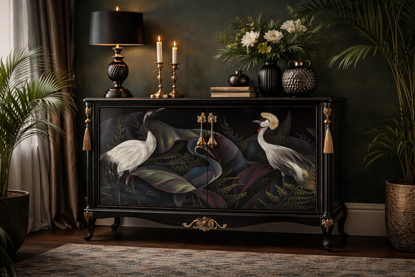 Birds of a Feather - A1 size large Decoupage Paper