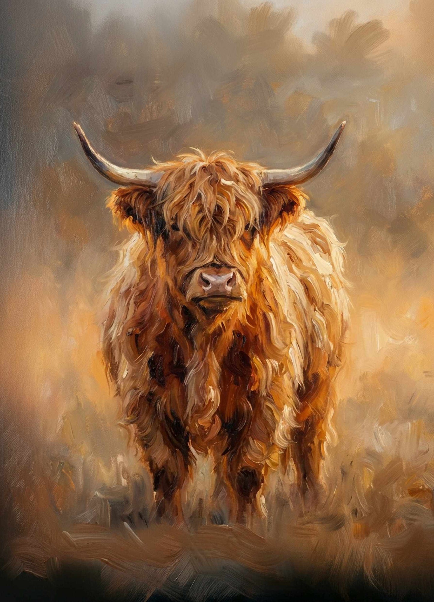 Highland Soul - A1 size large Decoupage Paper