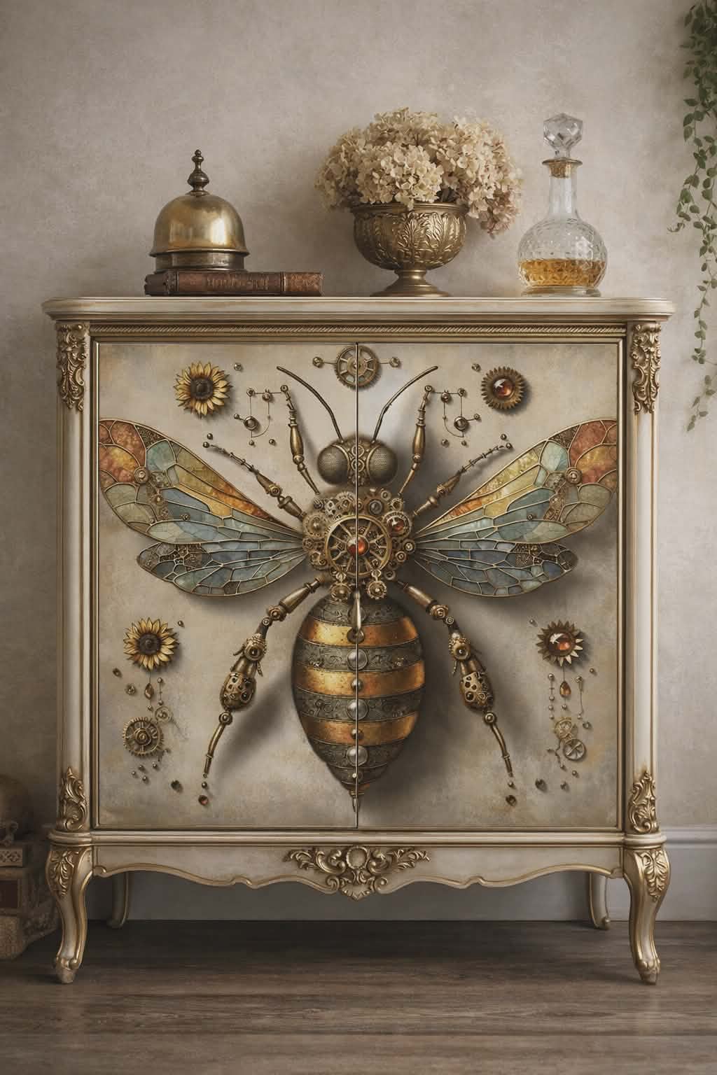 Clockwork Crawler - A1 Size large decoupage paper