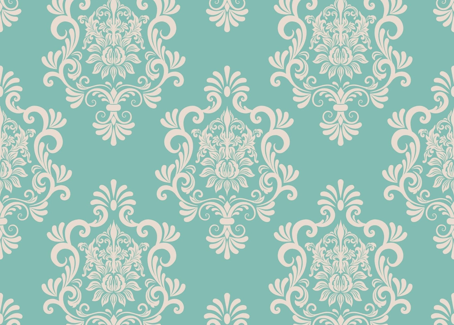 Damask - set of 3 repeat pattern decoupage paper