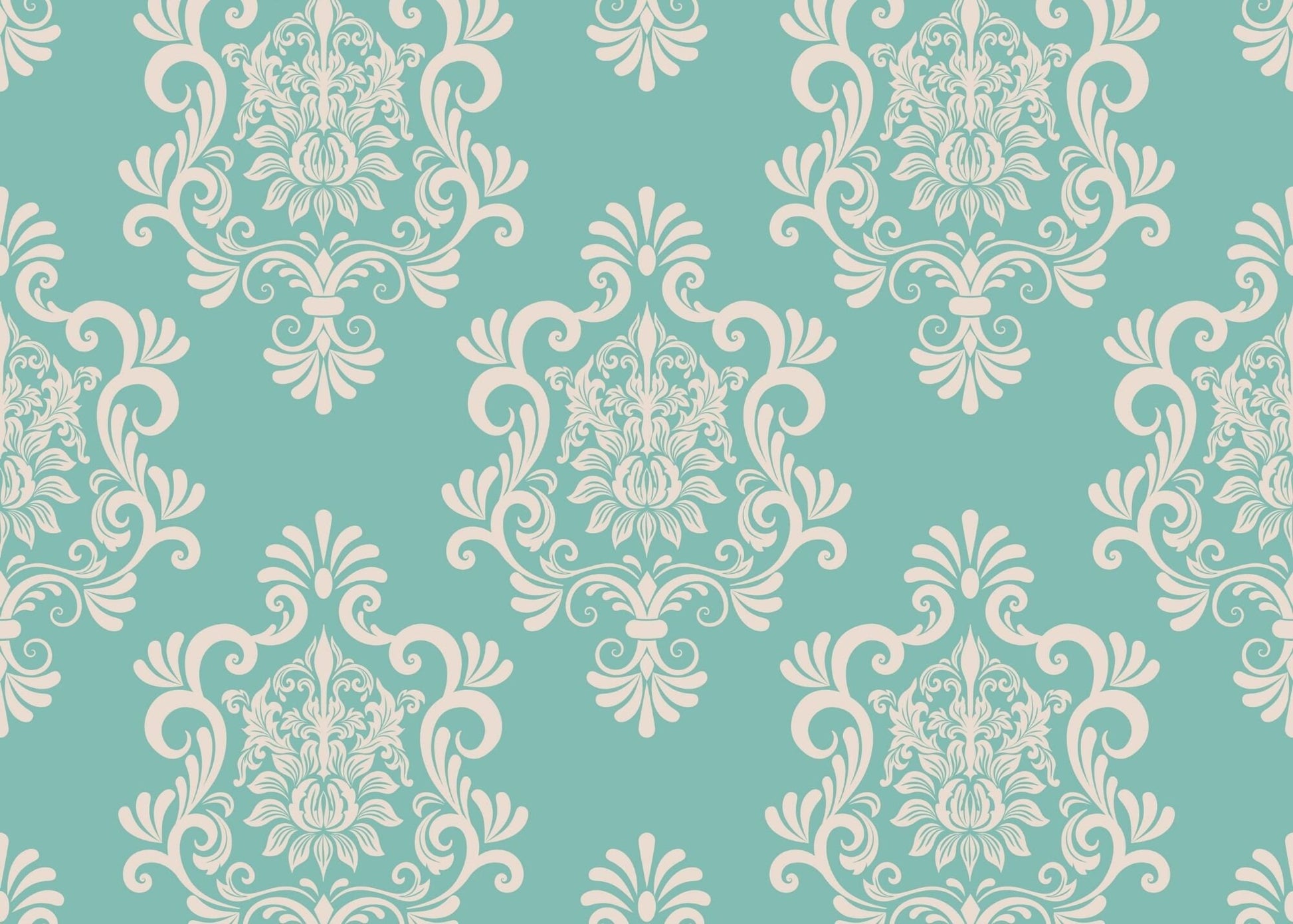 Damask - set of 3 repeat pattern decoupage paper