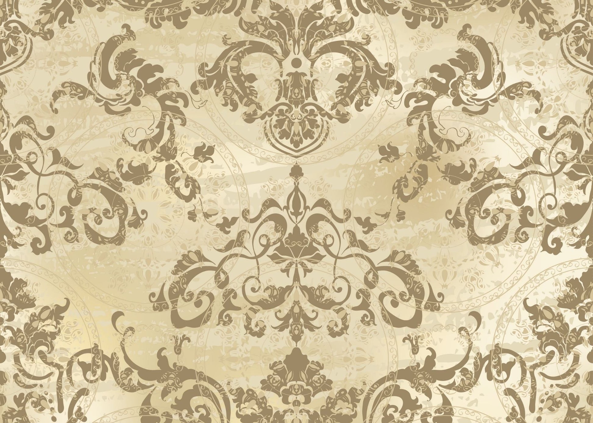 Sepia Boroque - set of 3 repeat pattern decoupage paper